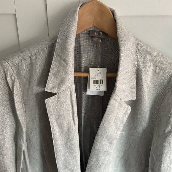 J. Jill Women’s Linen Blazer and Skirt Set - Picture 6 of 10